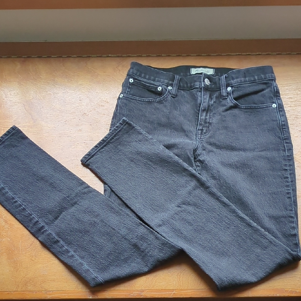 Madewell Women's Straight-leg Black Jeans